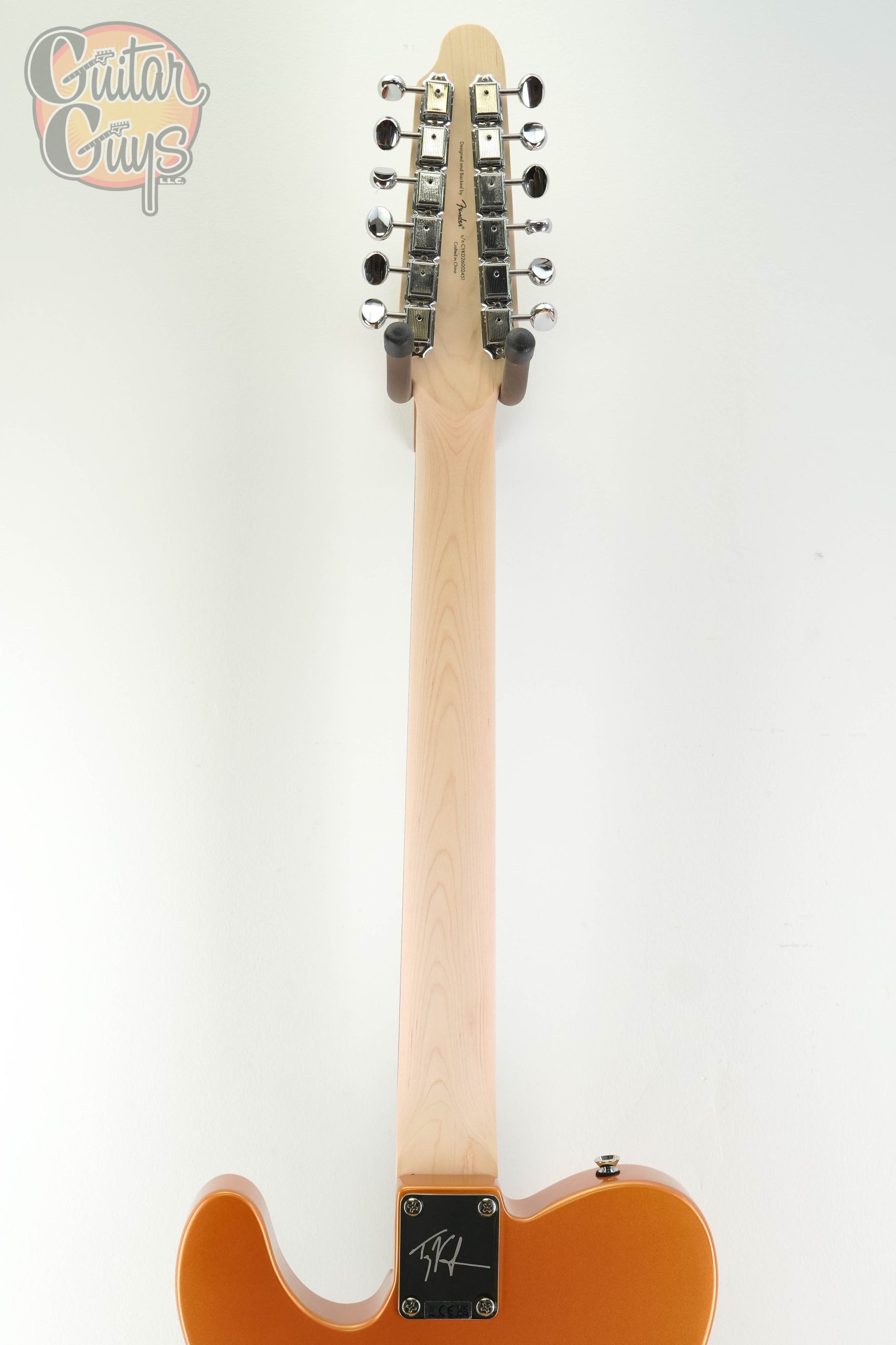 Squier Paranormal Troy Van Leeuwen Telecaster XII Copper - Image 9