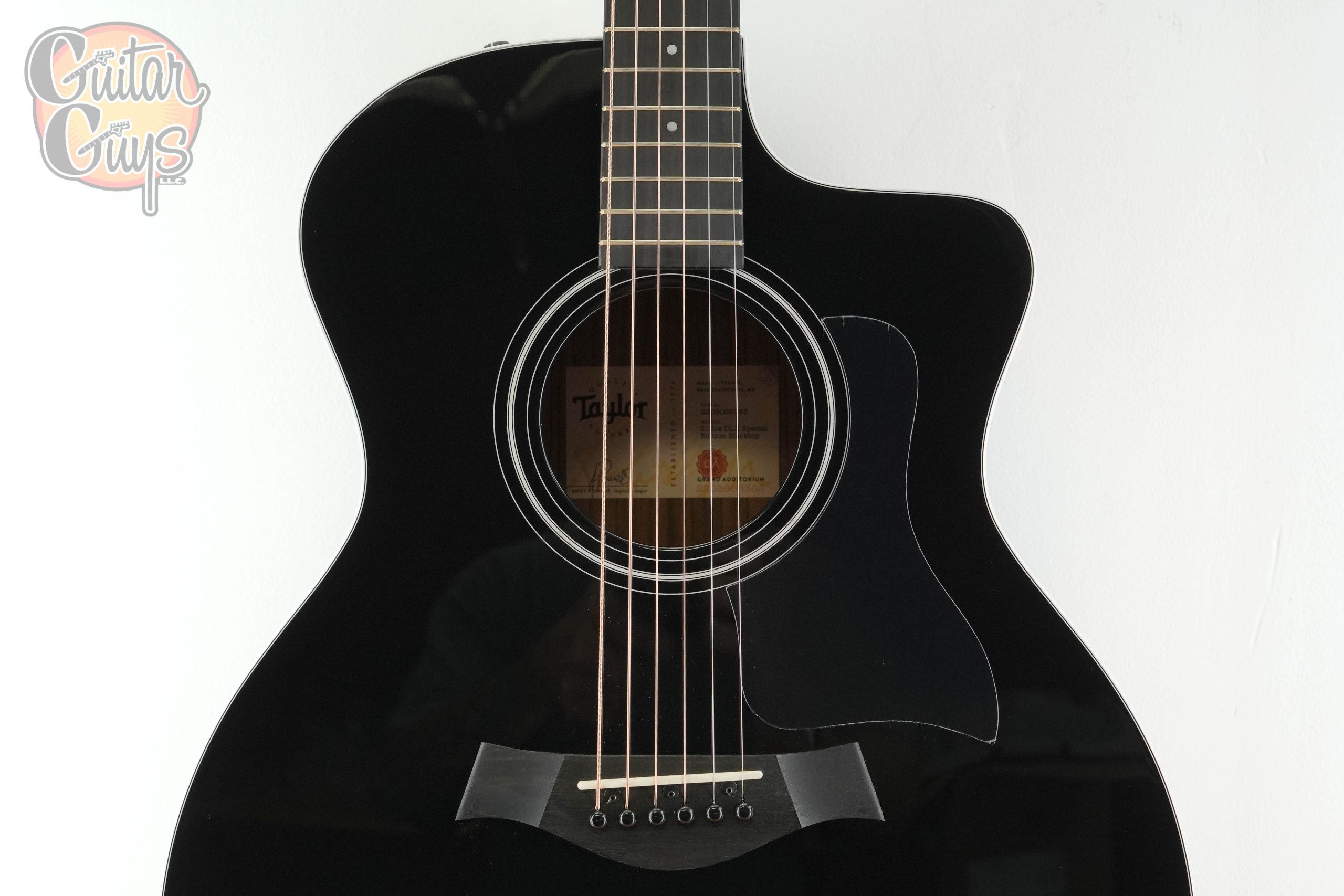 Taylor 214ce-DLX Special Edition Blacktop - Image 4