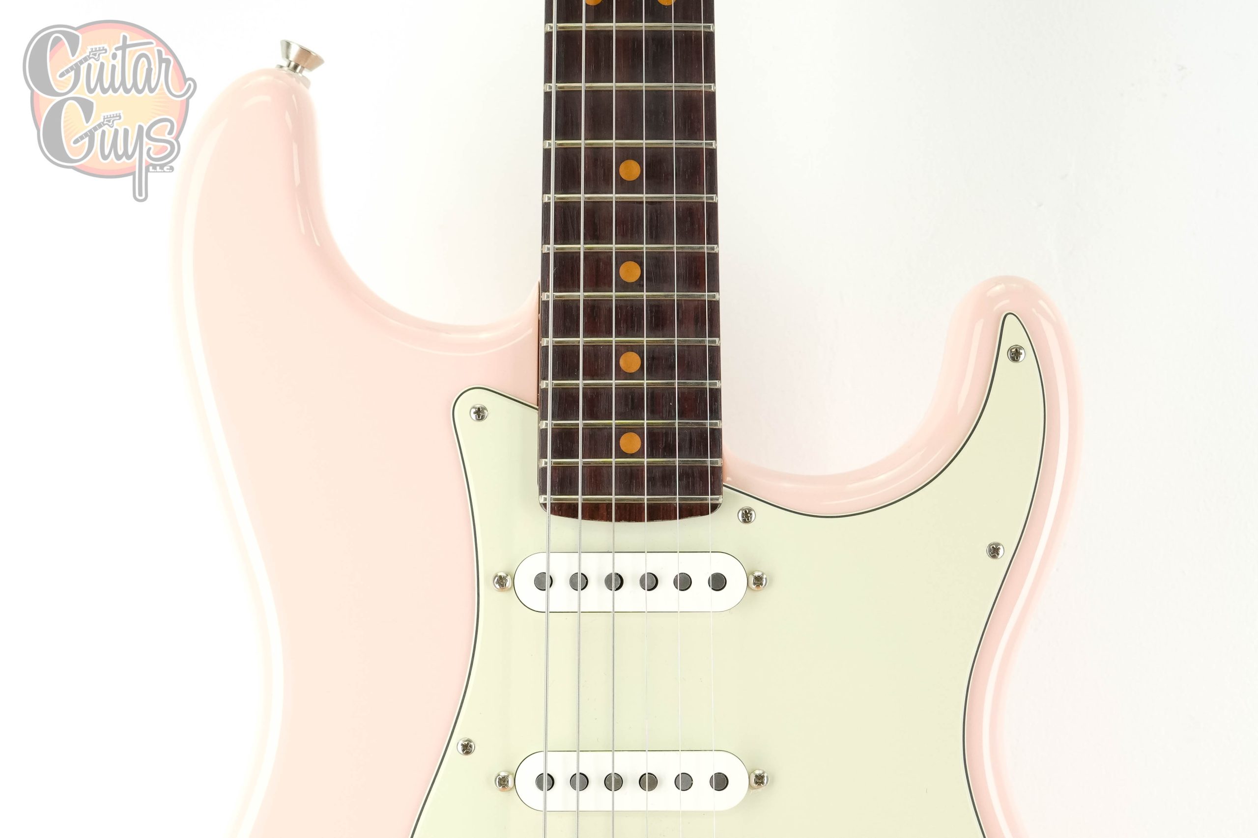 Pre-Owned Fender American Professional II GT11 Stratocaster Shell Pink 2024 - Image 4