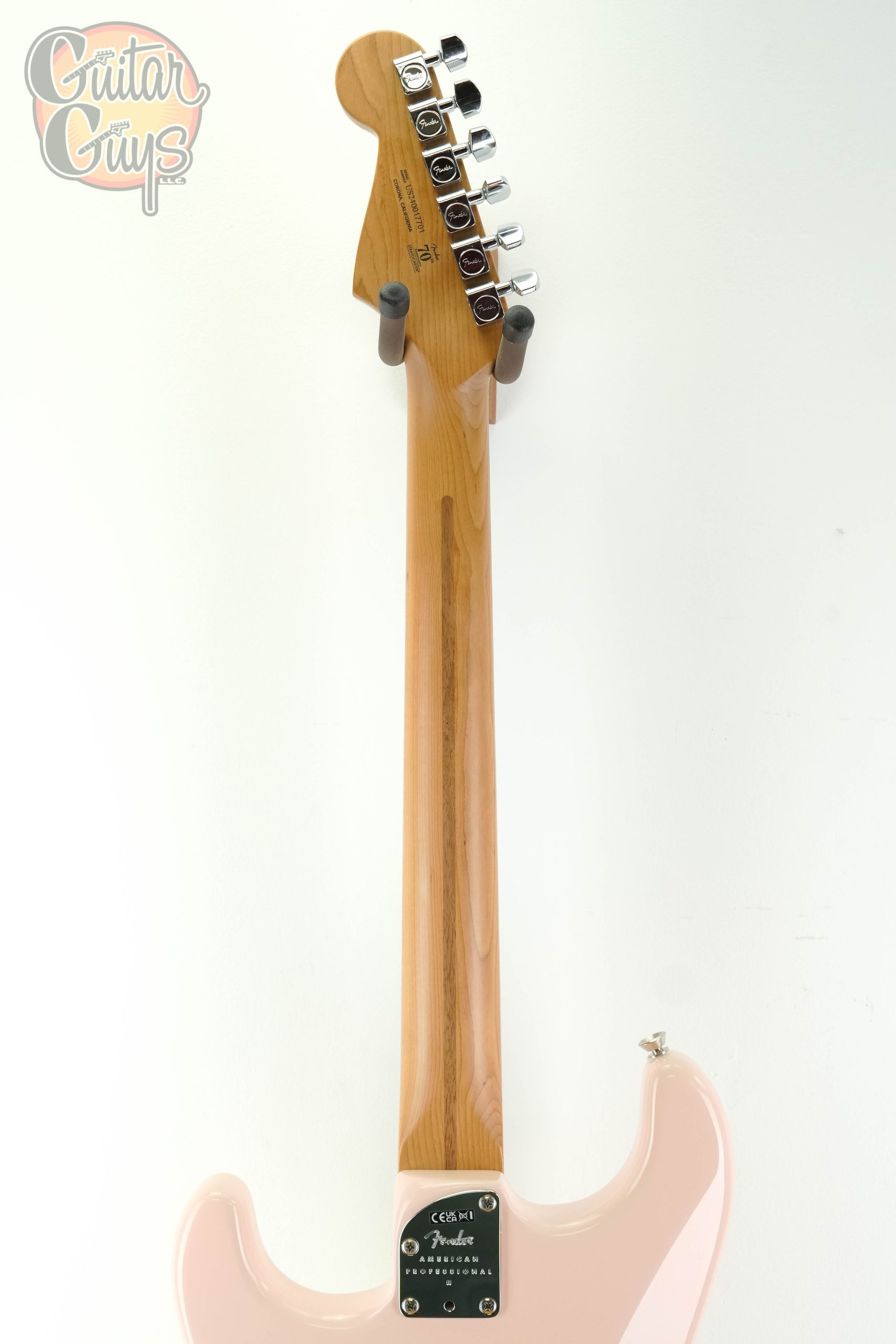 Pre-Owned Fender American Professional II GT11 Stratocaster Shell Pink 2024 - Image 9