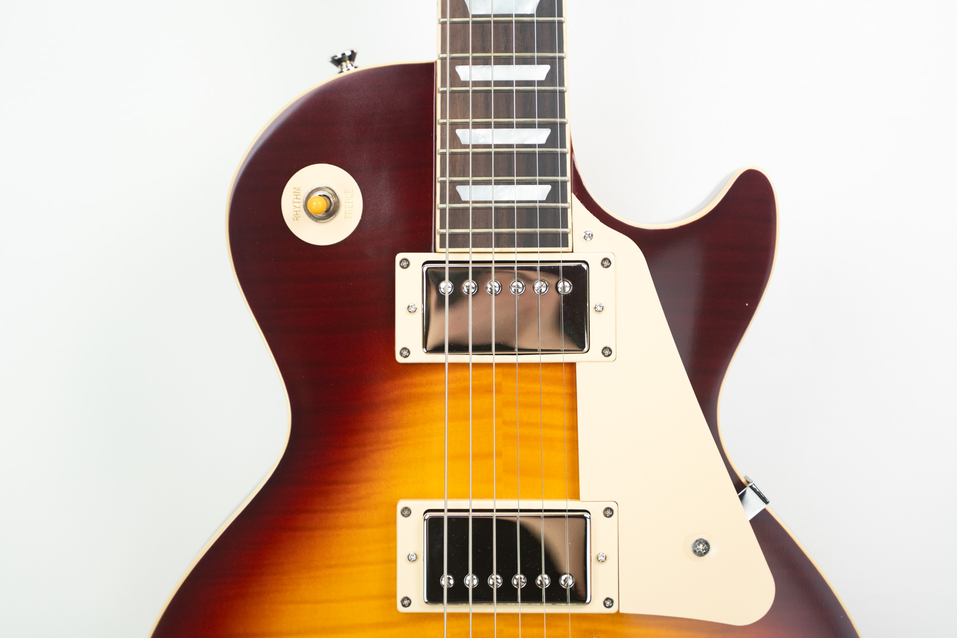 Epiphone 1959 Les Paul Standard Reissue Deep Cherry Sunburst - Image 3