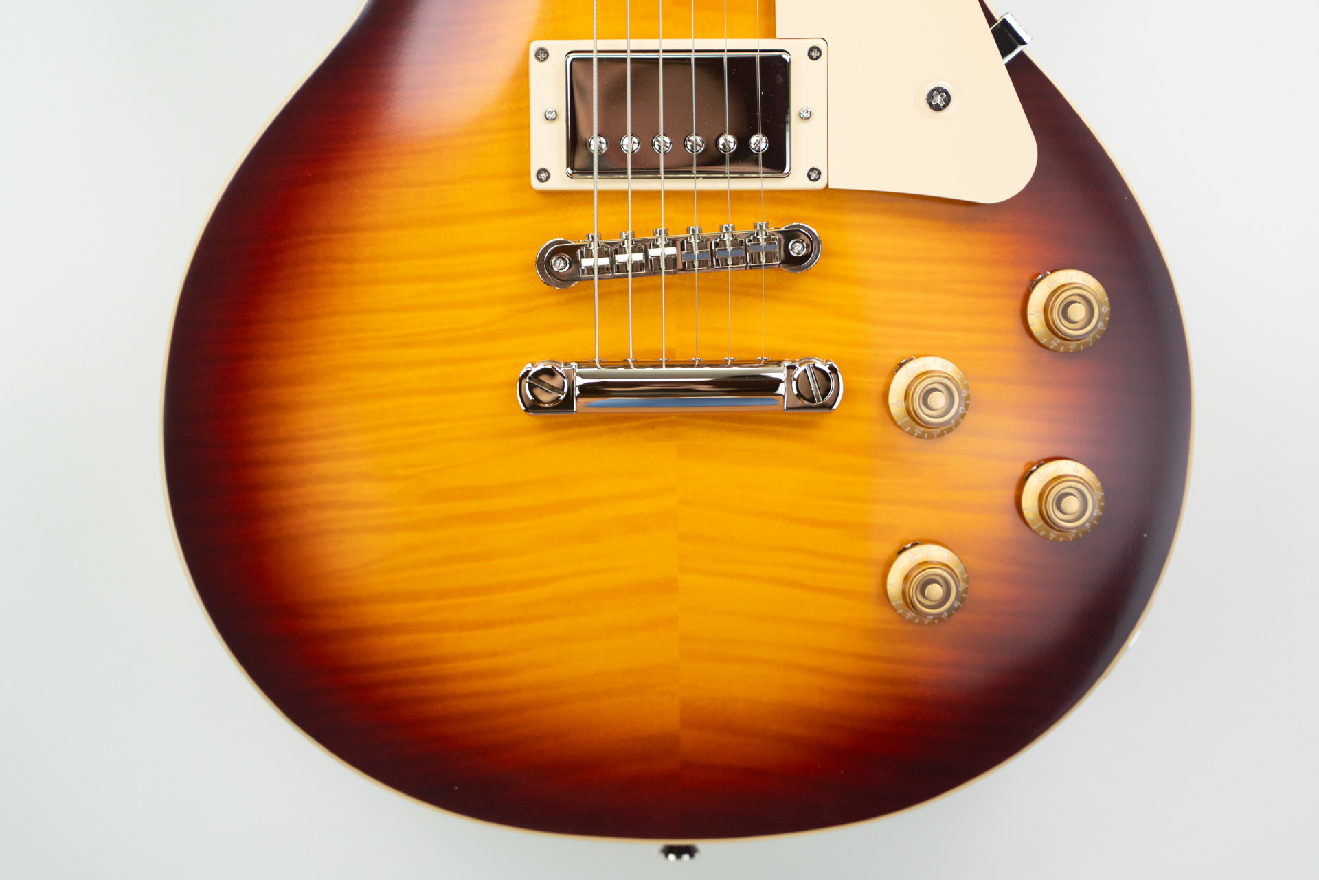 Epiphone 1959 Les Paul Standard Reissue Deep Cherry Sunburst - Image 4