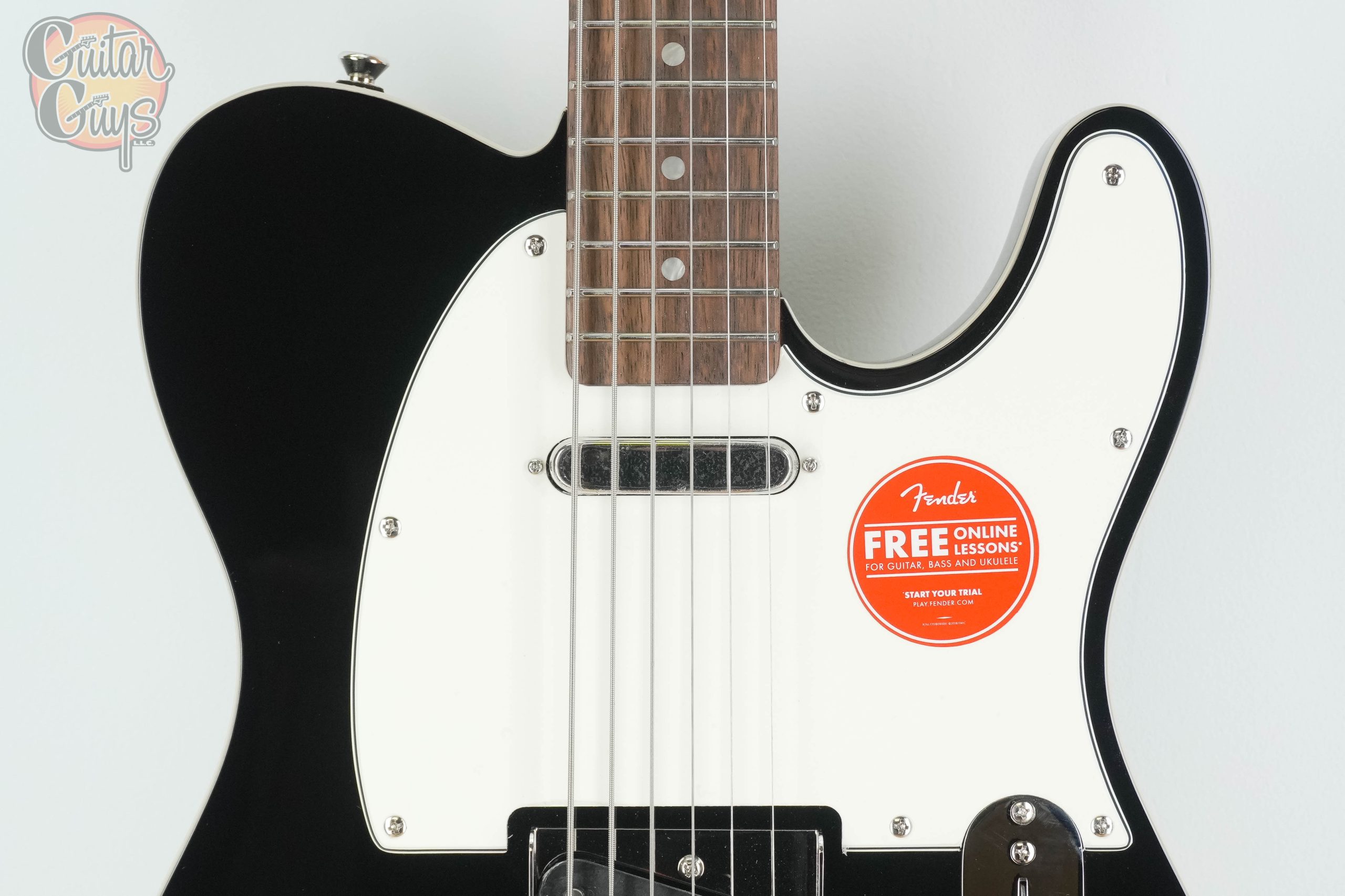 Squier Classic Vibe Baritone Custom Telecaster Black - Image 4