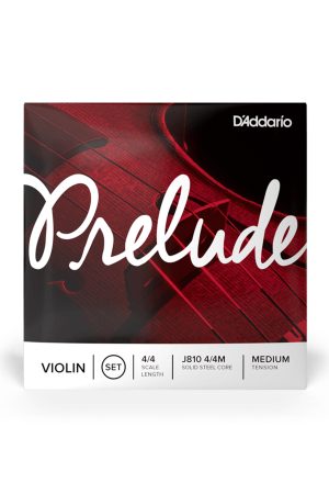 D'Addario J810 Prelude Violin Set 4/4 Medium Tension