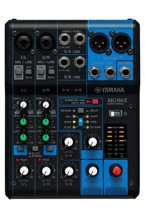 Yamaha MG06X 6 Channel Stereo Mixer