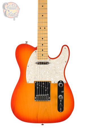 Pre-Owned Fender American Deluxe Telecaster Aged Cherry Burst 2014
