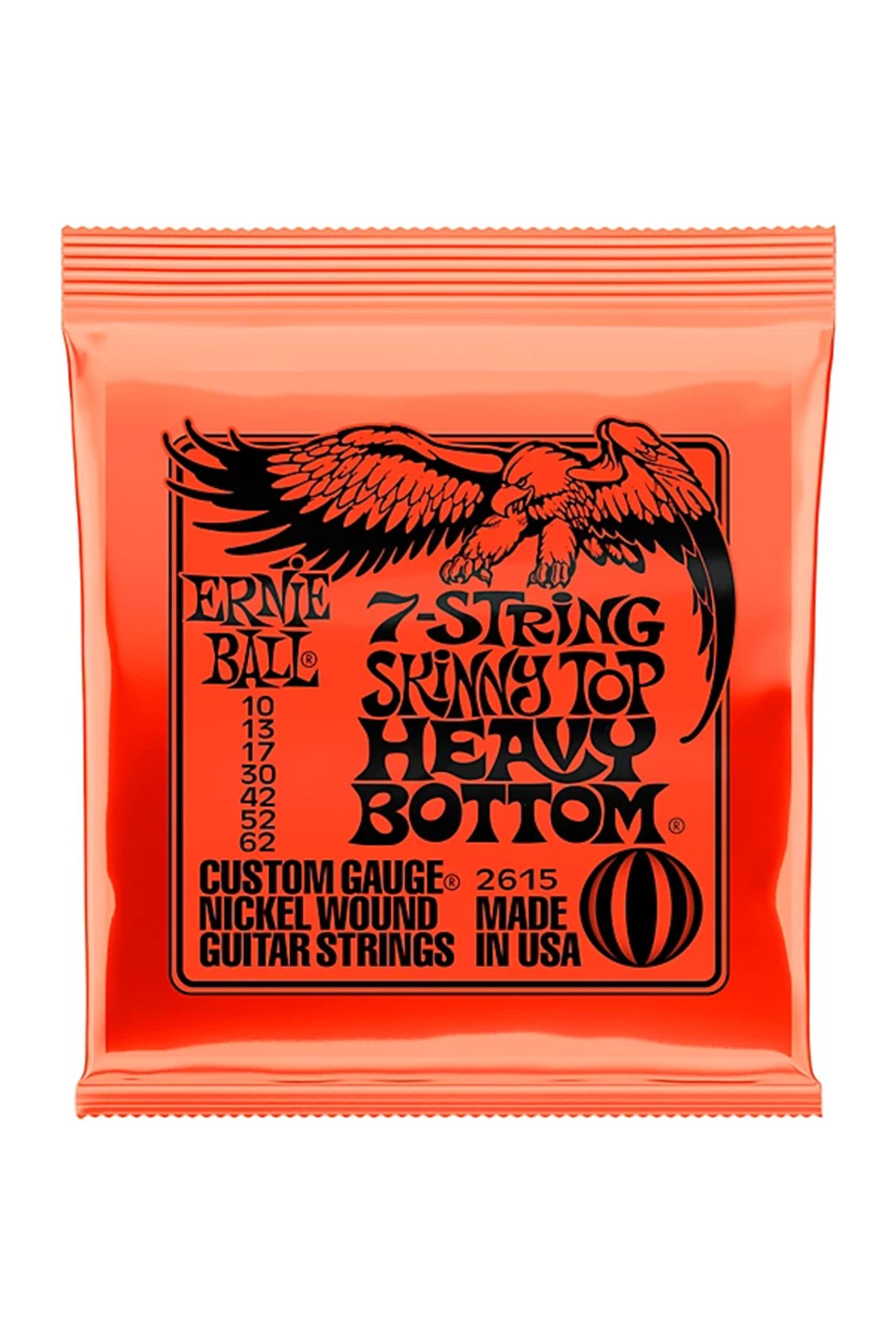 Ernie Ball 2615 Skinny Top Heavy Bottom 10-62 7-String