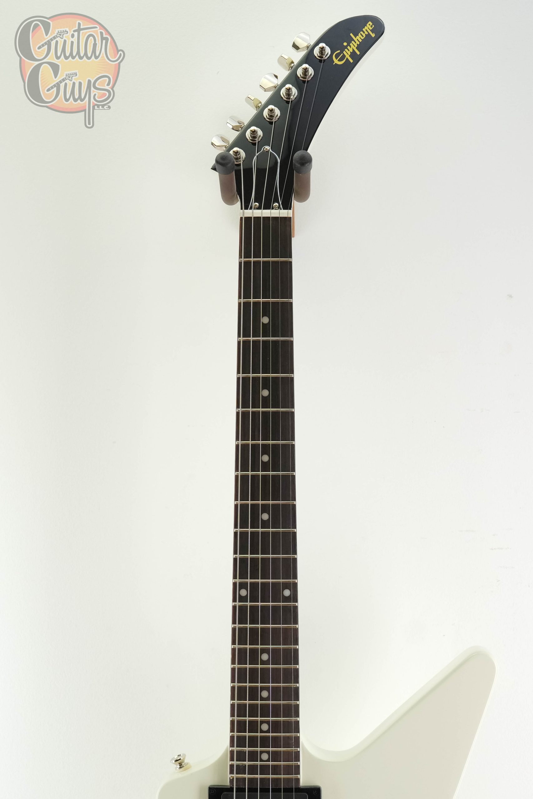 Epiphone Explorer 80s EMG Classic White - Image 2