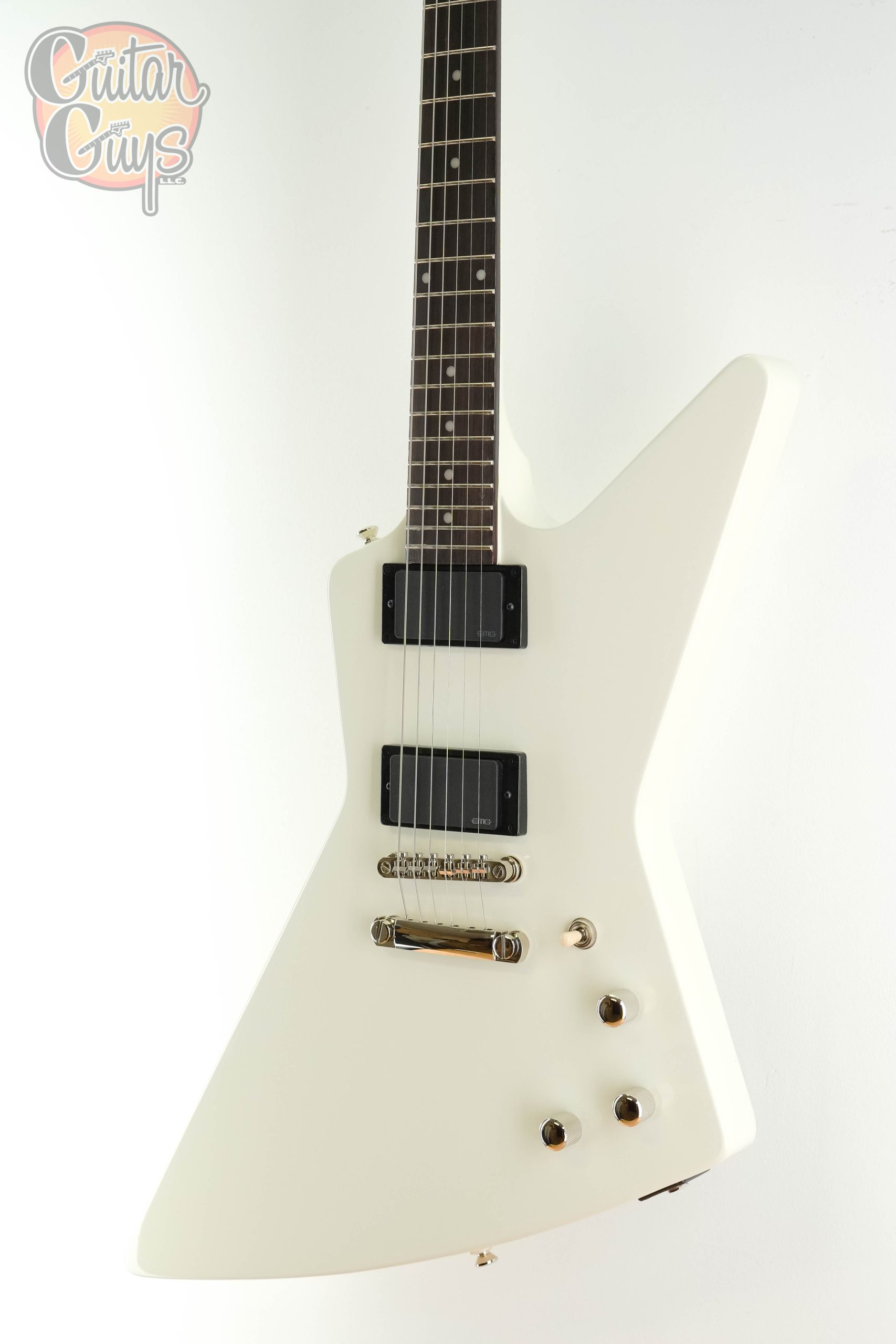 Epiphone Explorer 80s EMG Classic White - Image 6