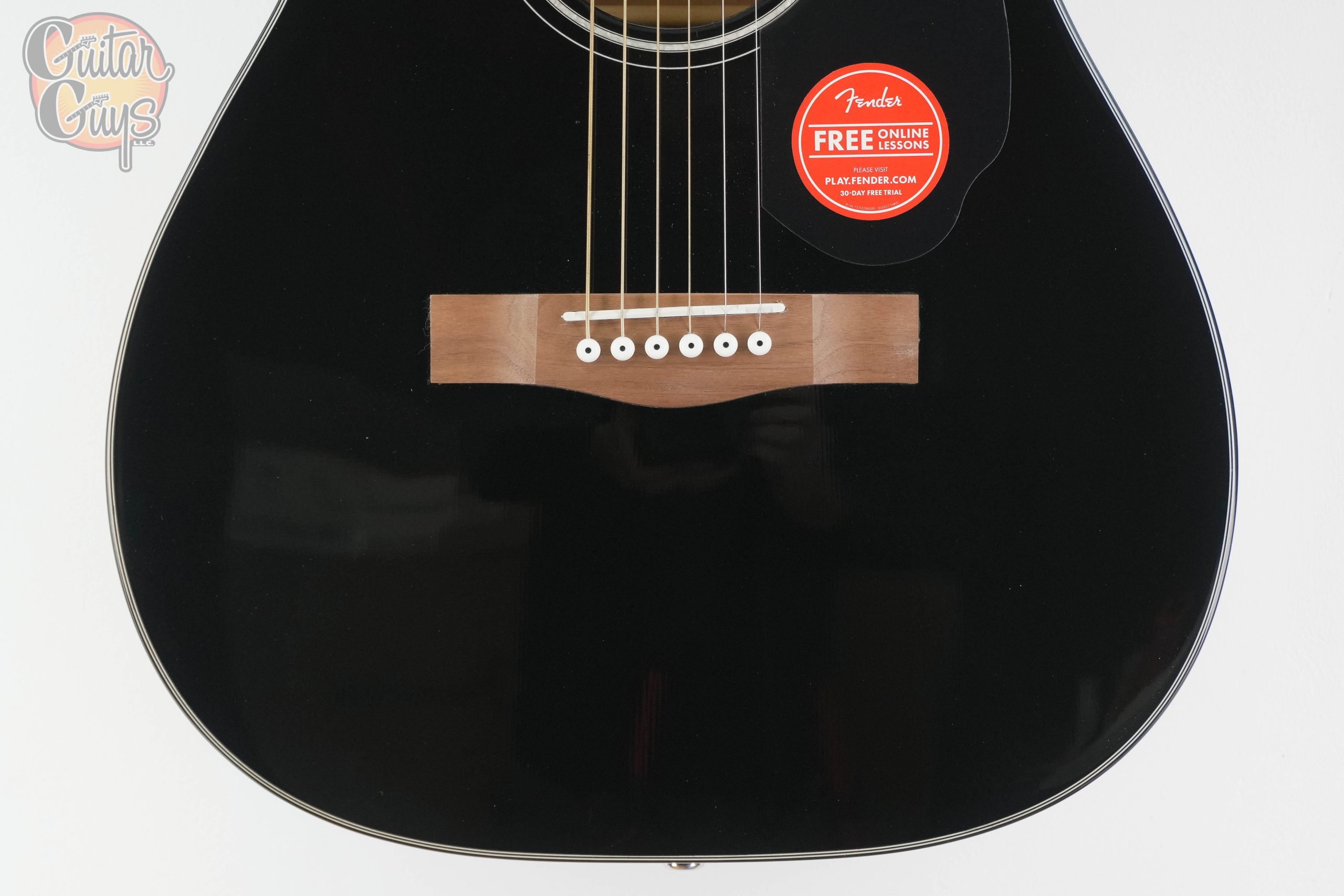 Fender CC-60SCE Black - Image 3