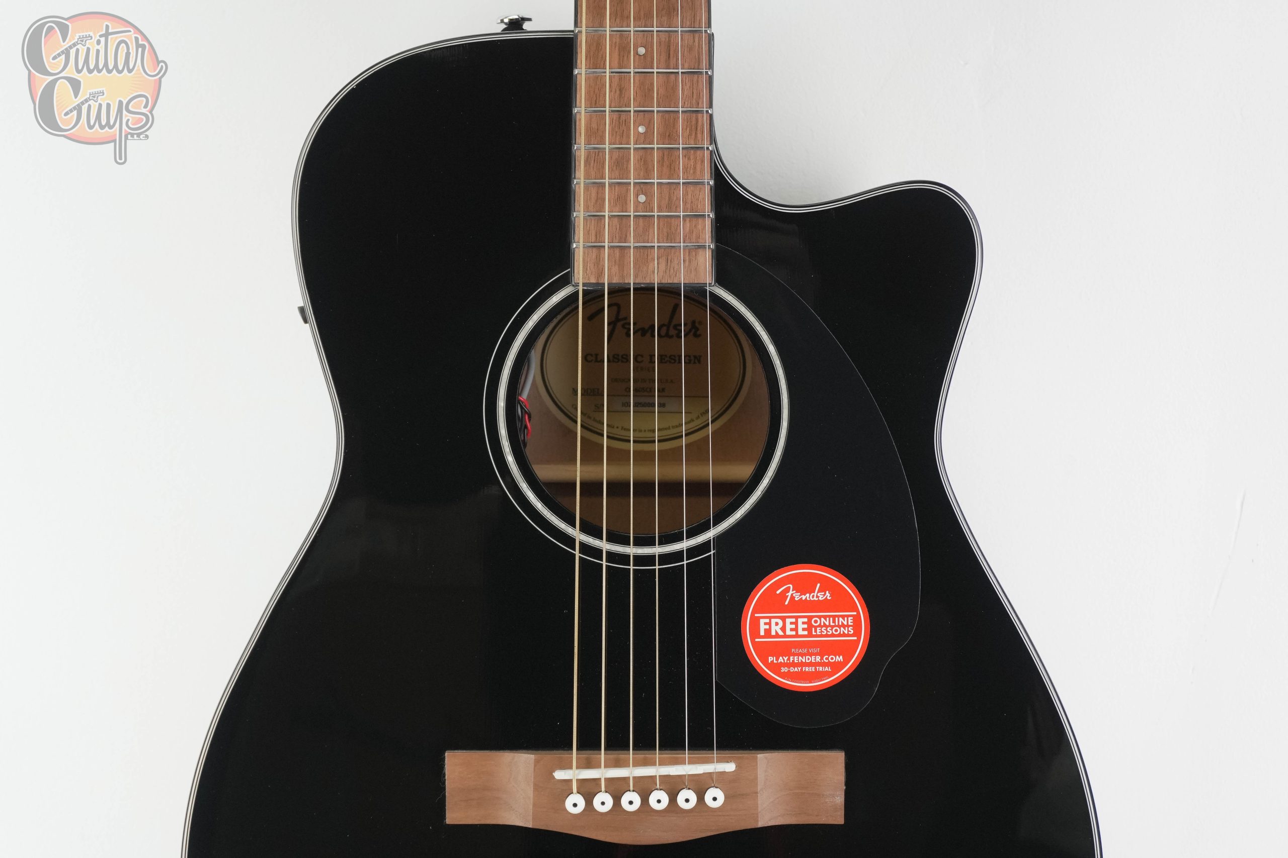 Fender CC-60SCE Black - Image 4