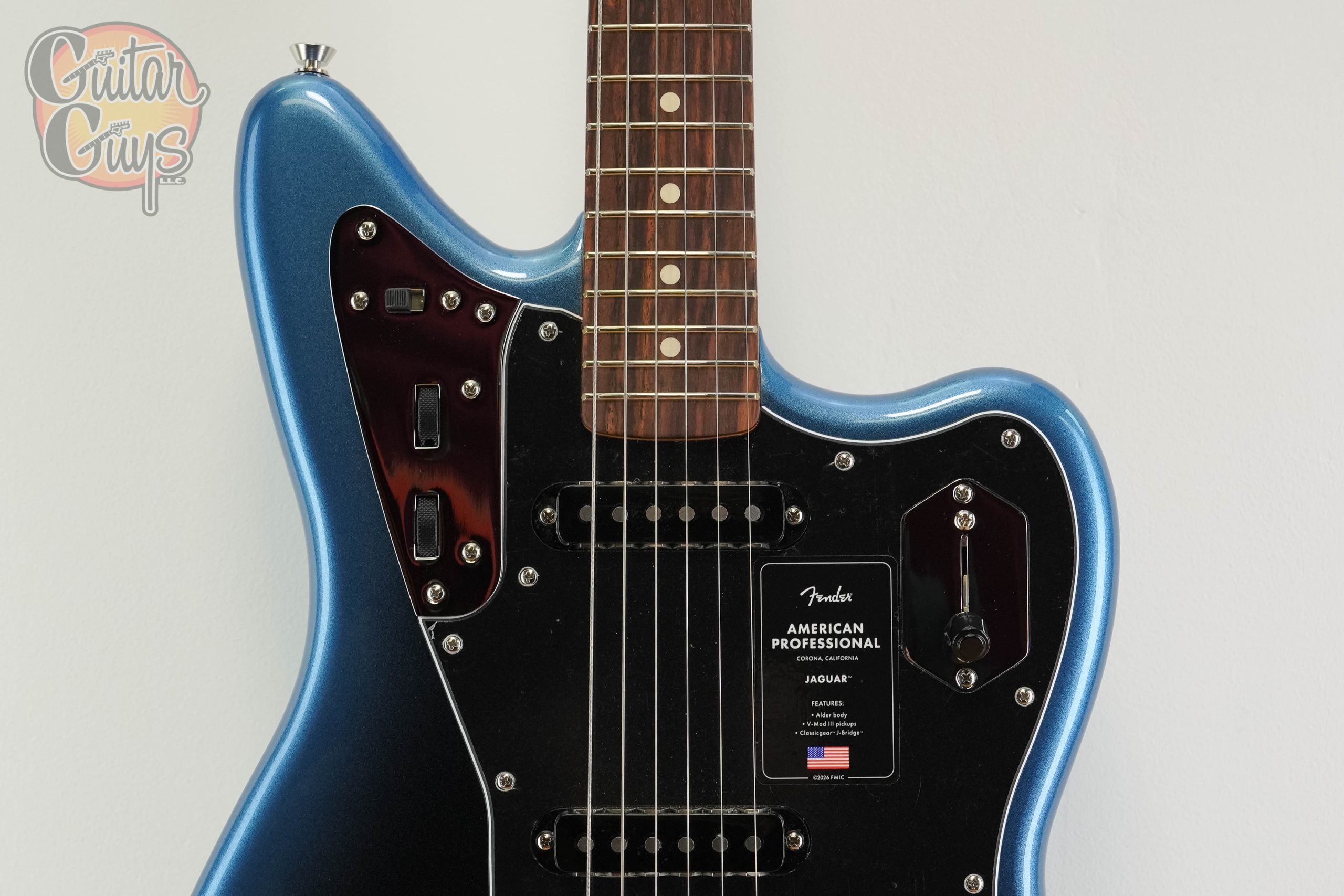 Fender American Professional Jaguar Dark Night - Image 4