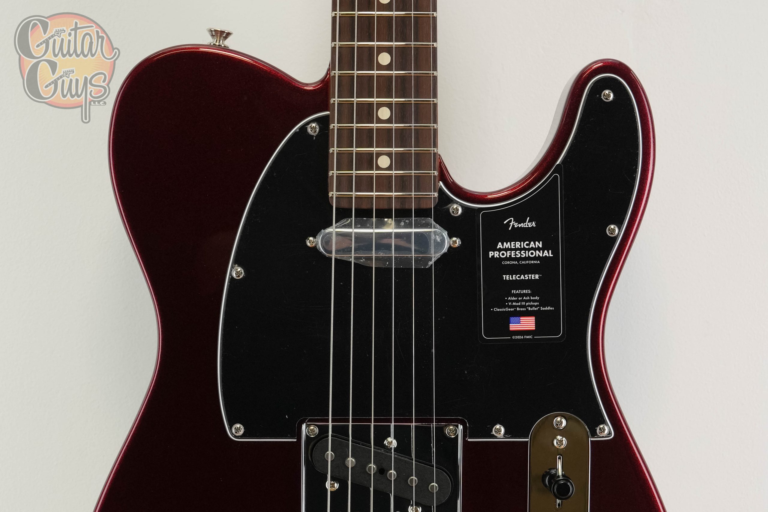 Fender American Professional Telecaster Oxblood - Image 4