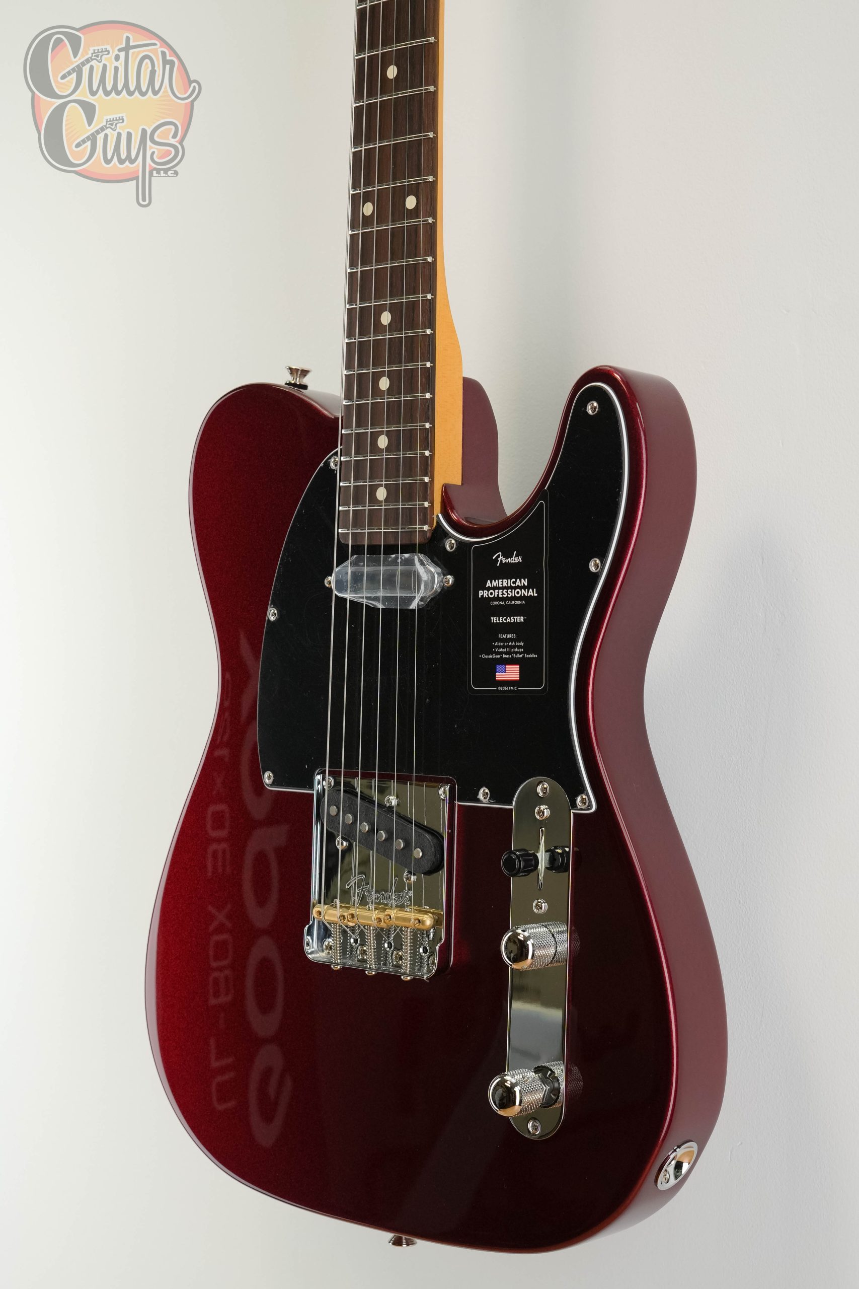 Fender American Professional Telecaster Oxblood - Image 6