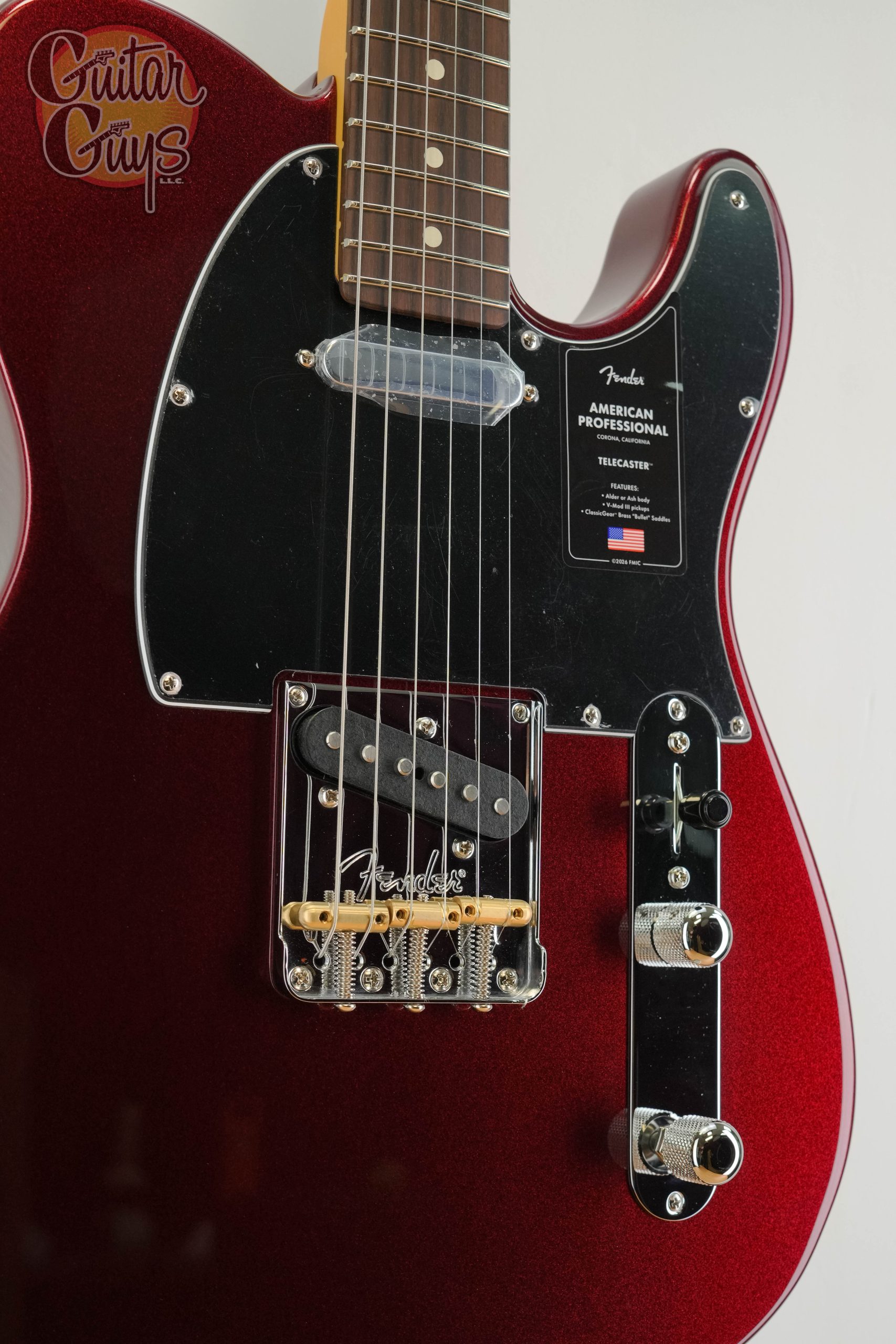 Fender American Professional Telecaster Oxblood - Image 7