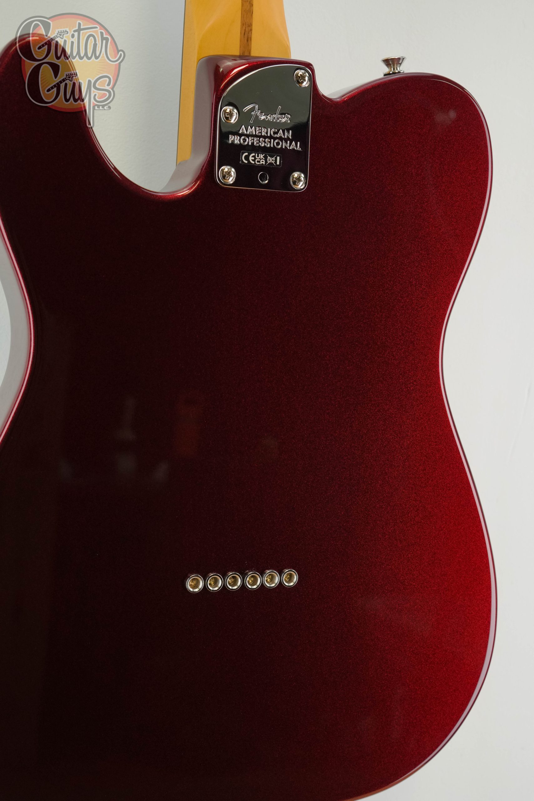 Fender American Professional Telecaster Oxblood - Image 10