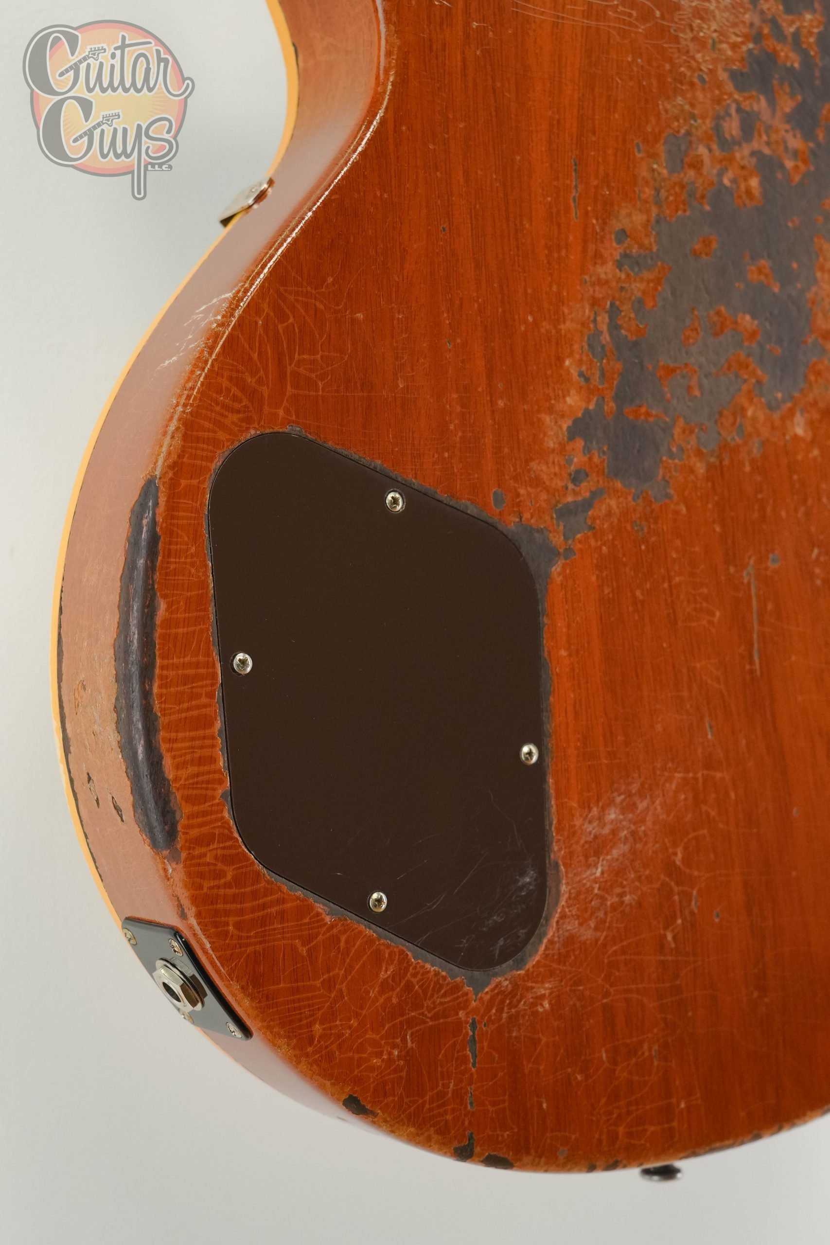 Pre-Owned Gibson Custom Shop 1957 Les Paul Standard Gold Top Murphy Lab Ultra Heavy Aged Wildwood Spec - Image 11