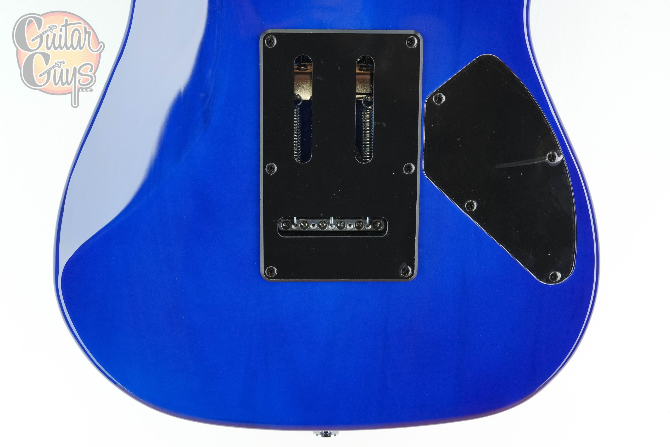 Ibanez GRX70QALTBB Left Handed Transparent Blue Burst - Image 5