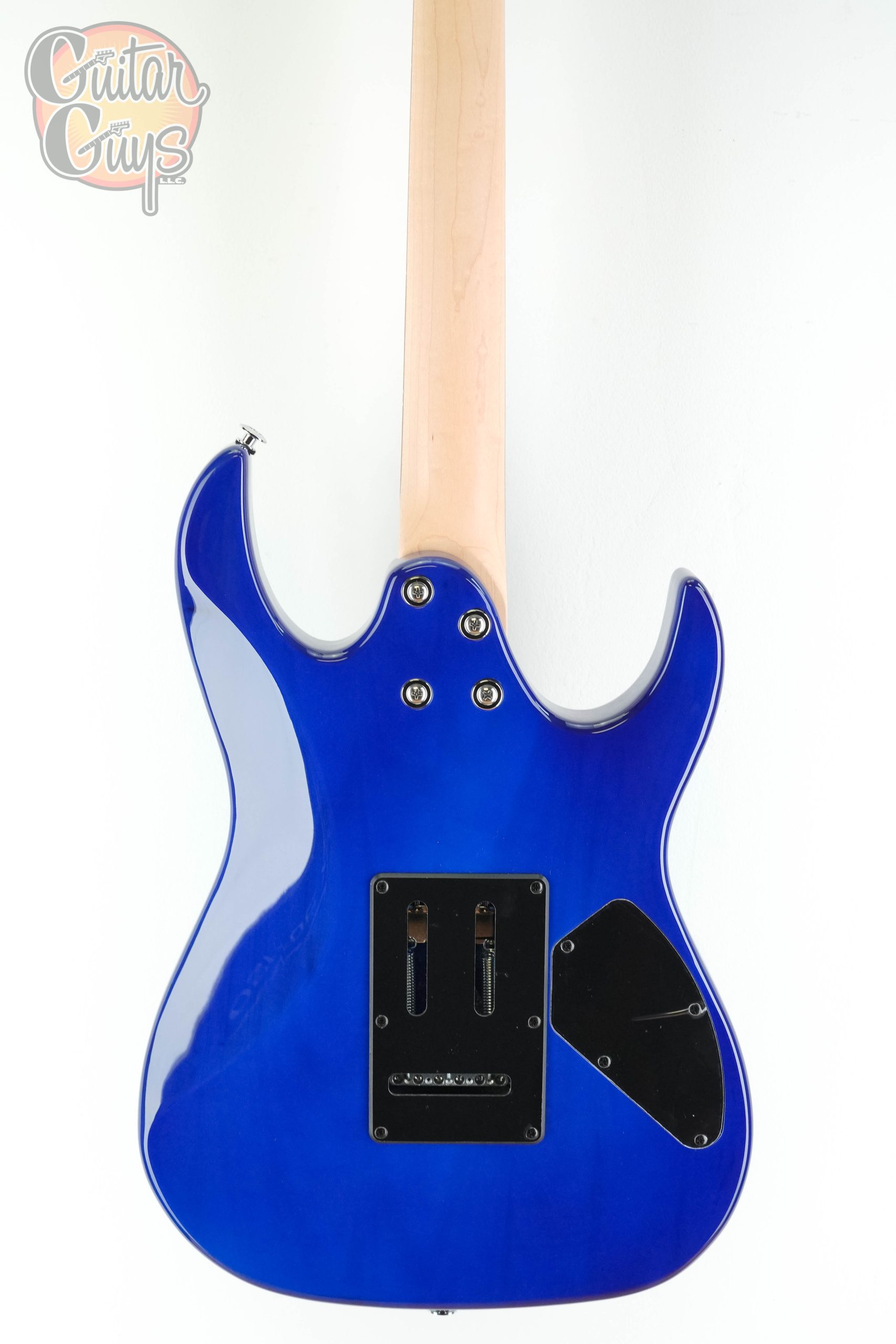 Ibanez GRX70QALTBB Left Handed Transparent Blue Burst - Image 8
