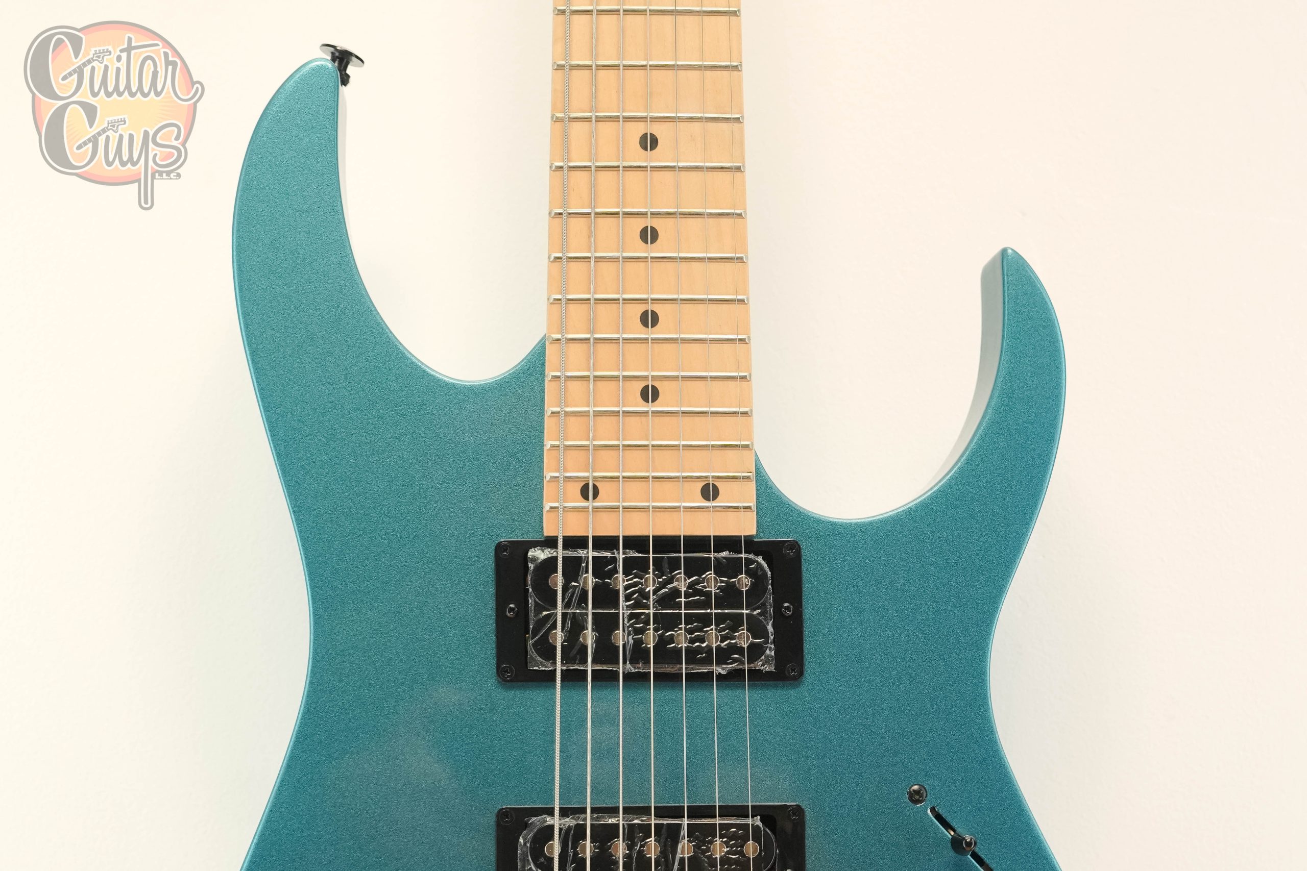 Ibanez GRG7221M Metallic Light Blue 7 String - Image 4