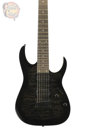 Ibanez GRG7221QA-TKS Transparent Black Sunburst
