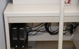 Computer Installation On Shelf