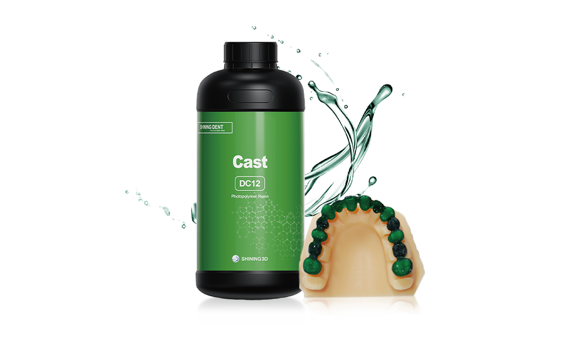 DC12 Dental Cast Printable Wax Resin