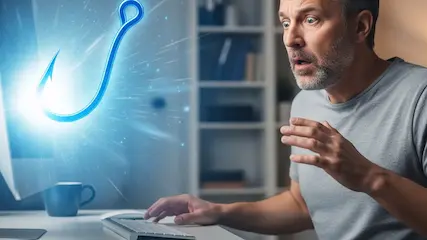 Phishing email risks