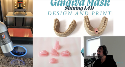 How To Design Print Finish Gingiva Mask