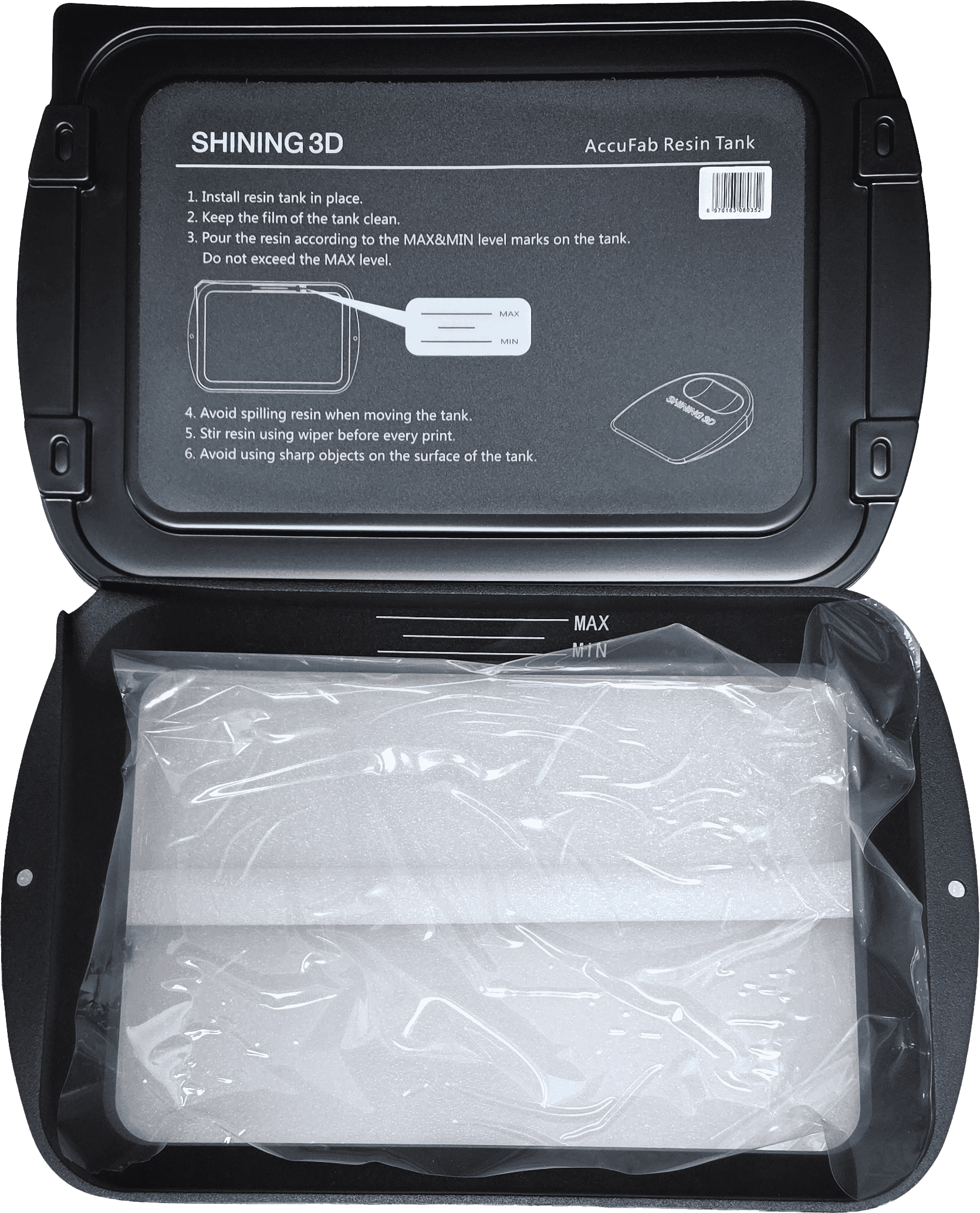 Shining 3D AccuFab-L4D/L4K Standard Resin Tank