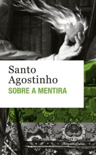 Capa do livro Sobre a Mentira de SAnto Agostinha em português do Brasil
