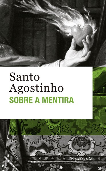 Capa do livro Sobre a Mentira de SAnto Agostinha em português do Brasil