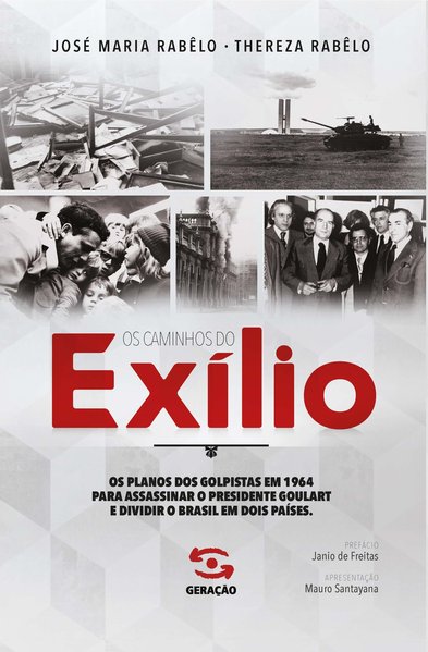 Capa do livro Os caminhos do exílio