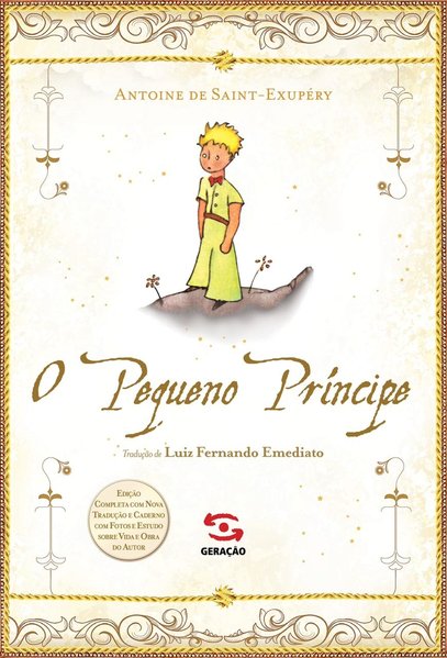 Capa do livro O Pequeno Príncipe em português do Brasil na Buobooks.com