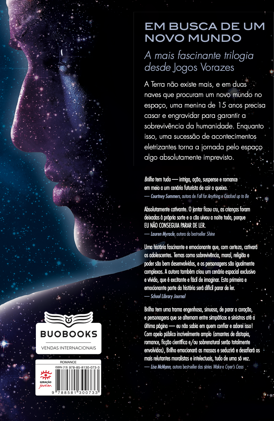 Capa do livro Brilho: Em busca de um novo mundo