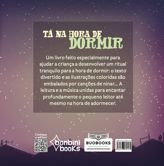 Capa do livro TA NA HORA DE DORMIR