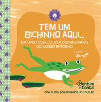 Capa do livro Tem um bichinho aqui...