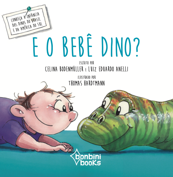 Capa do livro E O BEBÊ DINO?