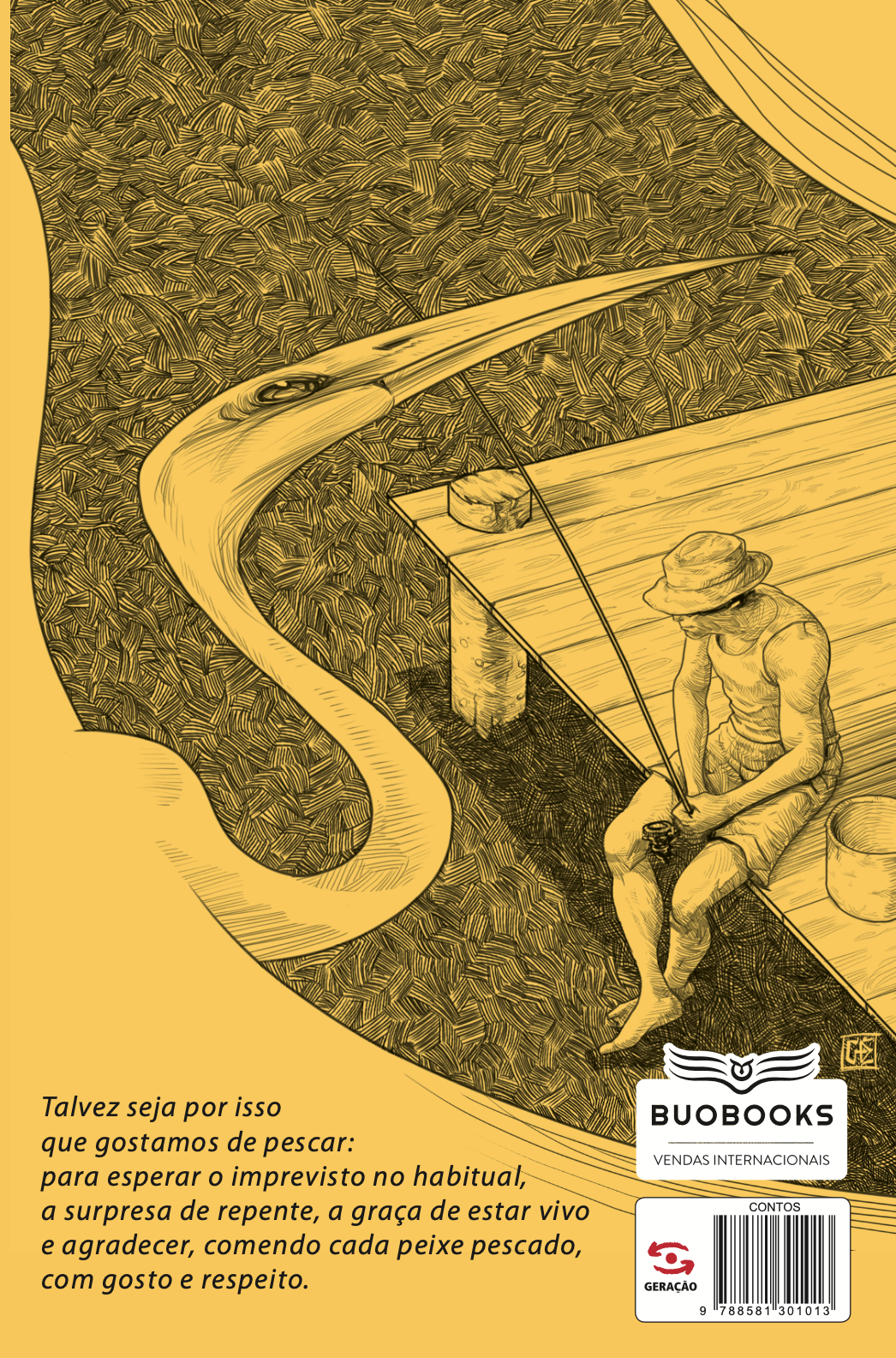 Capa do livro A Caneta e o anzol na Buobooks.com