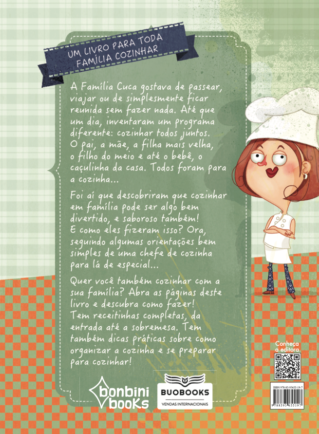 Capa do livro Família cuca na cozinha