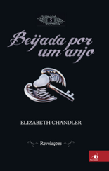 Capa do livro Beijada por um anjo 5 de Elizabeth Chandler em português do Brasil