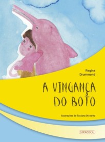 Capa do livro A vingança do boto