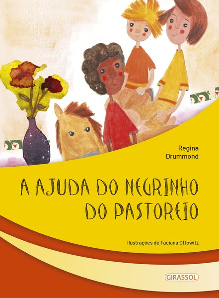 Capa do livro A ajuda do negrinho do pastoreio