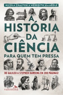 Capa do livro A história da ciência para quem tem pressa