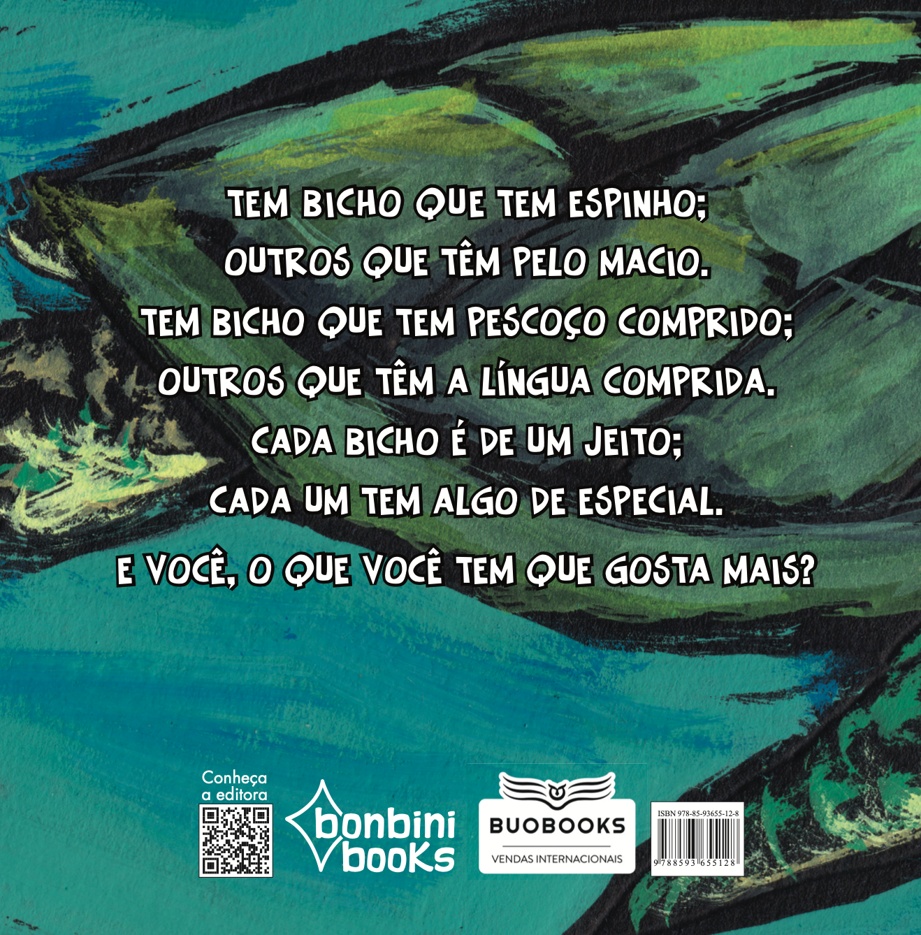 Capa do livro Tem bicho que tem...