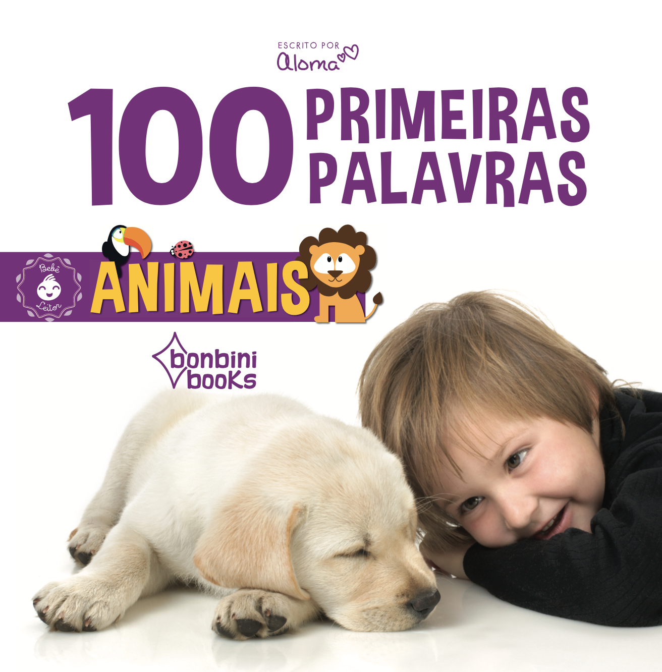 Capa do livro 100 primeiras palavras - animais