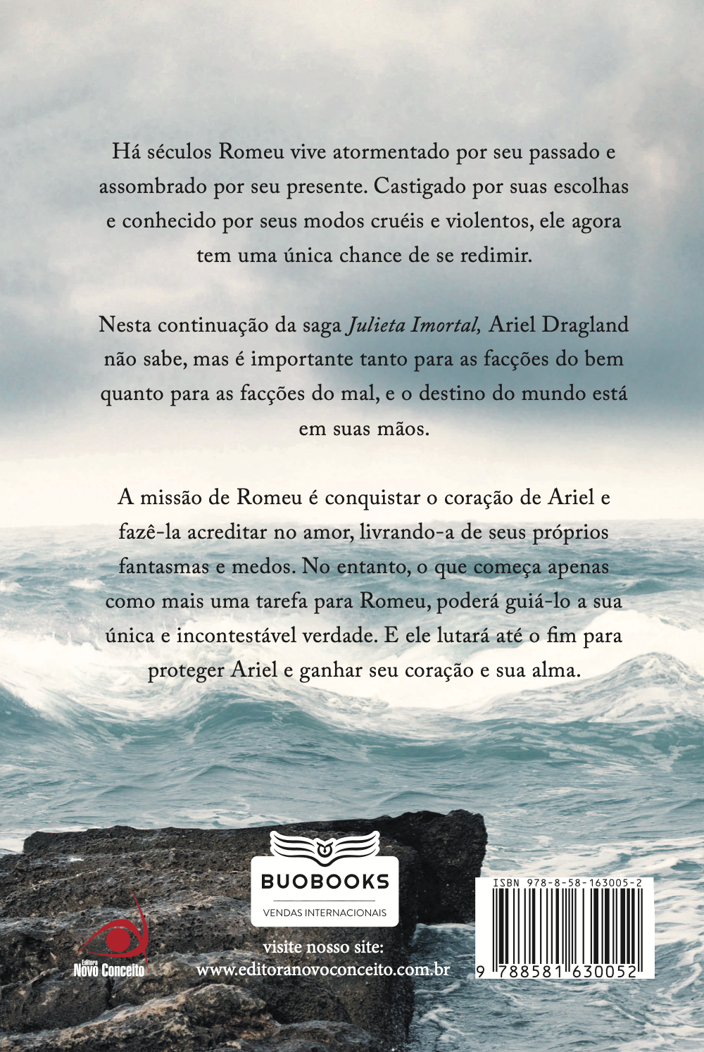 Capa do livro Romeu Imortal