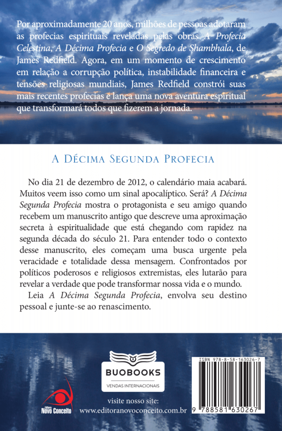 Capa do livro A décima segunda profecia