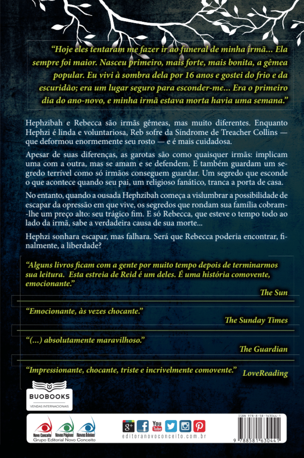 Capa do livro Corações Feridos de Louisa Reid