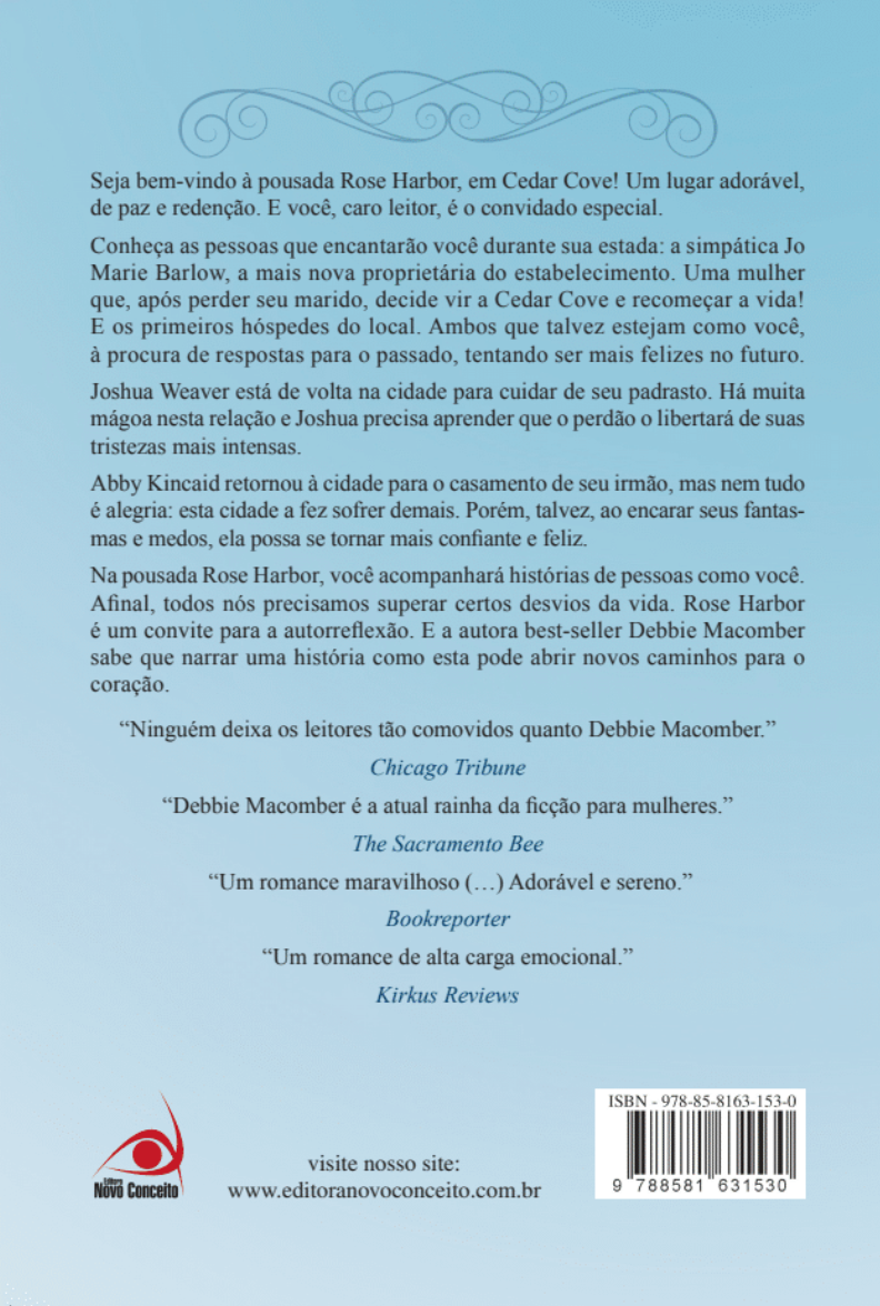 Capa do livro A Pousada Rose Harbor